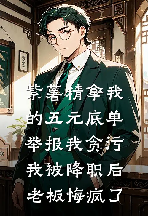 紫薯精拿我的五元底单举报我贪污，我被降职后老板悔疯了