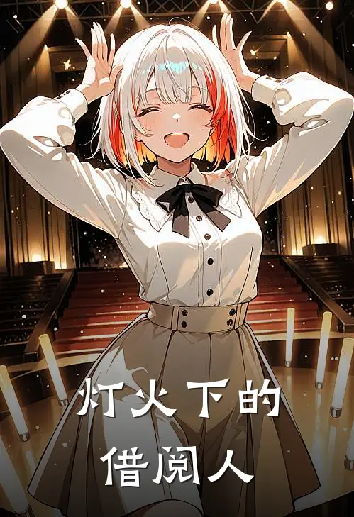 灯火下的借阅人