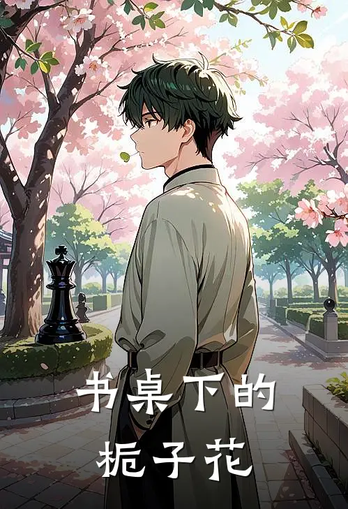 书桌下的栀子花