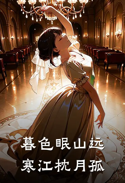 暮色眠山远，寒江枕月孤